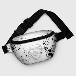 Поясная сумка Arsenal брызги красок, цвет: 3D-принт — фото 2