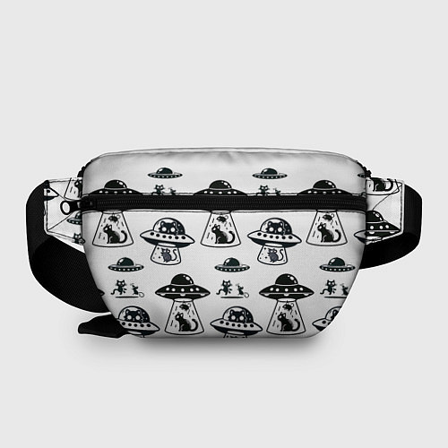 Поясная сумка UFO и котики / 3D-принт – фото 2