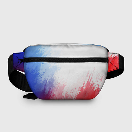 Поясная сумка Россия с гербом светлый бело-сине-красный / 3D-принт – фото 2
