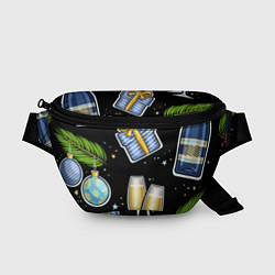 Поясная сумка Новогодний вайб