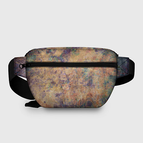 Поясная сумка Абстракция - pink marble with blue flecks / 3D-принт – фото 2