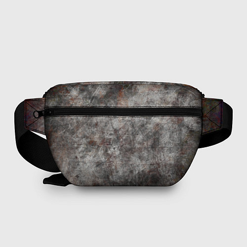 Поясная сумка Абстракция - gray stone / 3D-принт – фото 2