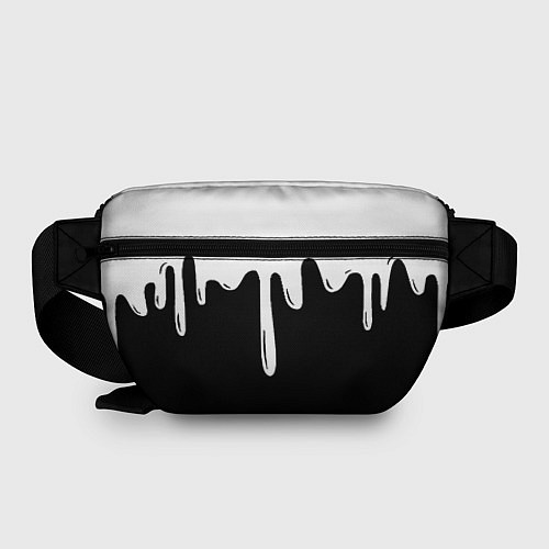 Поясная сумка Juventus капли красок / 3D-принт – фото 2