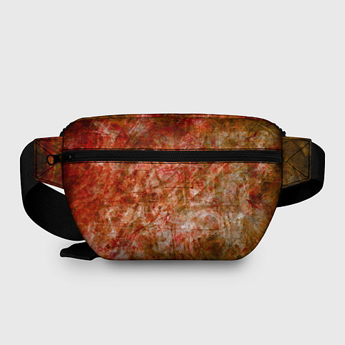 Поясная сумка Абстракция - bright red / 3D-принт – фото 2
