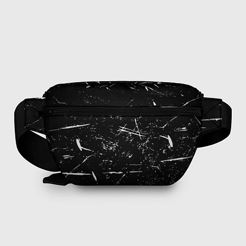 Поясная сумка Ювентус краски штрихи / 3D-принт – фото 2