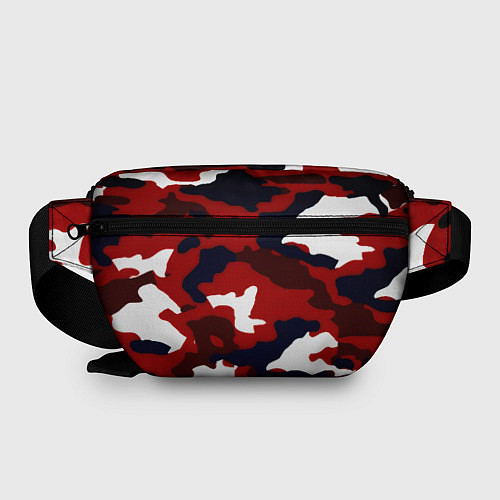 Поясная сумка Манчестер Юнайтед камуфляж / 3D-принт – фото 2