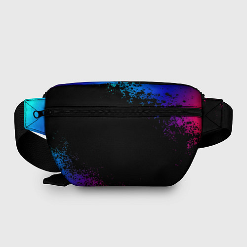 Поясная сумка Бавария Мюнхен краски неон градиент / 3D-принт – фото 2