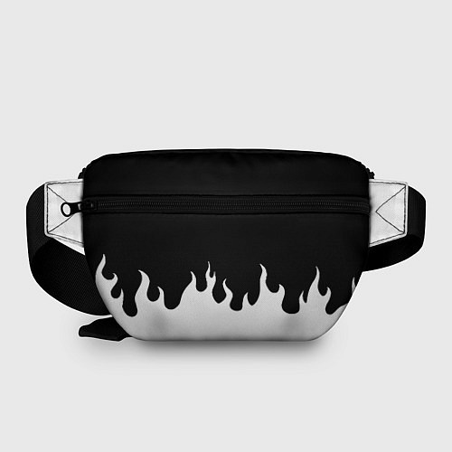 Поясная сумка Реал Мадрид огонь белый / 3D-принт – фото 2