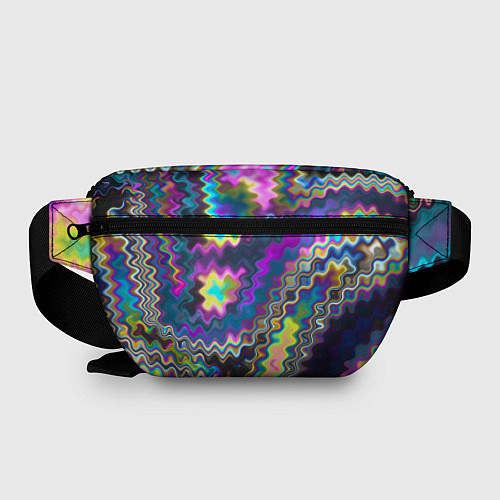 Поясная сумка Абстракция переливы / 3D-принт – фото 2