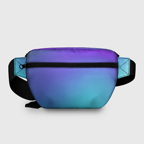 Поясная сумка Color multi-colored gradient / 3D-принт – фото 2