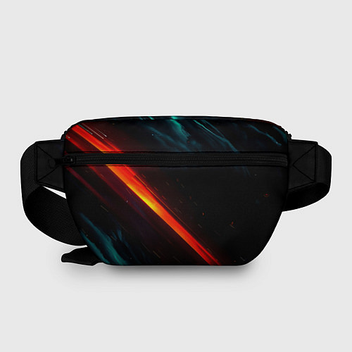 Поясная сумка Манчестер Юнайтед абстракция / 3D-принт – фото 2