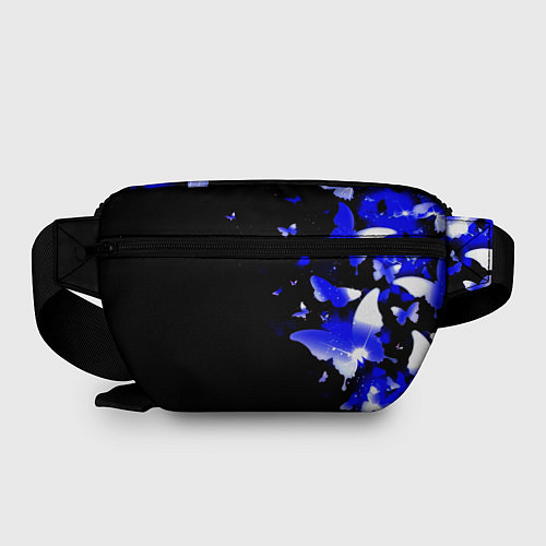 Поясная сумка Наполи бабочки текстура / 3D-принт – фото 2