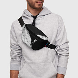 Поясная сумка Liverpool краски текстура геометрия, цвет: 3D-принт — фото 2