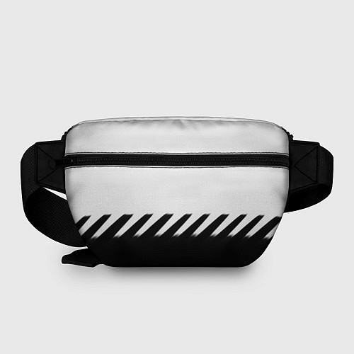 Поясная сумка Ювентус полосы геометрия линии / 3D-принт – фото 2