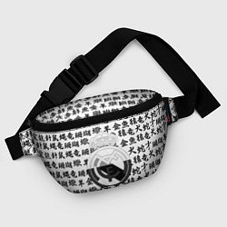 Поясная сумка Реал Мадрид япония символы, цвет: 3D-принт — фото 2