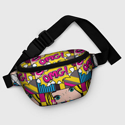 Поясная сумка POP ART, цвет: 3D-принт — фото 2