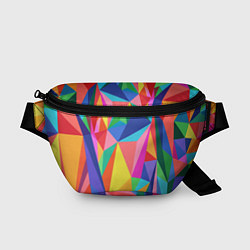 Поясная сумка Радуга, цвет: 3D-принт