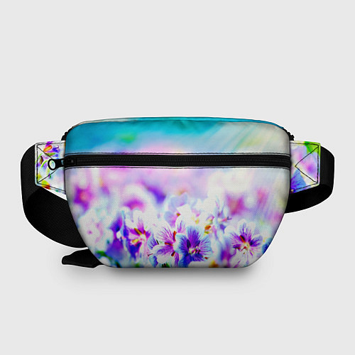 Поясная сумка Цветочное поле / 3D-принт – фото 2