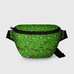 Поясная сумка Sad frogs, цвет: 3D-принт