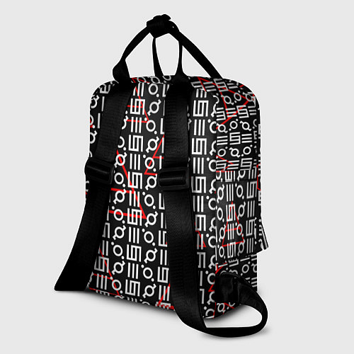 Женский рюкзак 30 STM: Symbol Pattern / 3D-принт – фото 2