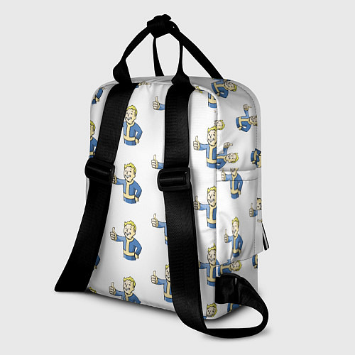 Женский рюкзак Fallout Pattern / 3D-принт – фото 2