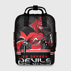 Рюкзак женский New Jersey Devils, цвет: 3D-принт