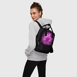 Рюкзак женский Violet Flower, цвет: 3D-принт — фото 2