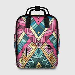Рюкзак женский Этнический стиль, цвет: 3D-принт