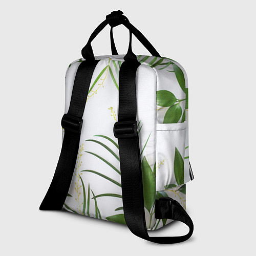 Женский рюкзак Растительность / 3D-принт – фото 2
