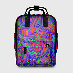 Женский рюкзак Цветная текстура 5
