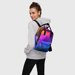 Рюкзак женский Узор цвета, цвет: 3D-принт — фото 2