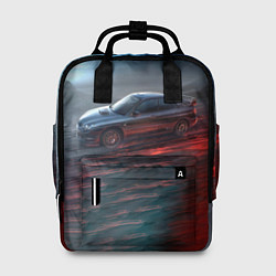 Рюкзак женский Subaru, цвет: 3D-принт