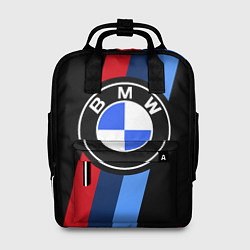 Рюкзак женский BMW 2021 M SPORT БМВ М СПОРТ, цвет: 3D-принт