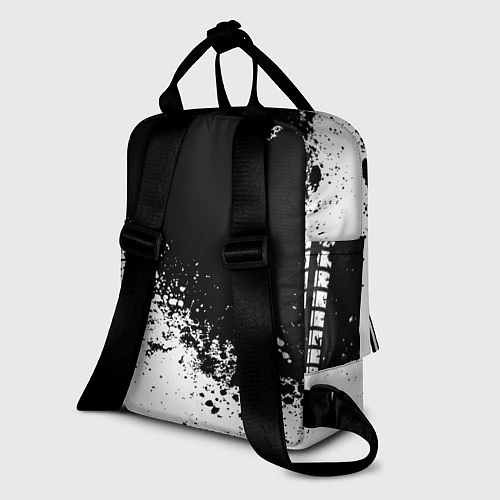 Женский рюкзак Daewoo: Black Spray / 3D-принт – фото 2