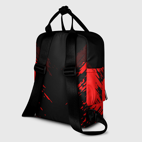 Женский рюкзак Lexus: Red Anger / 3D-принт – фото 2