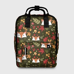 Рюкзак женский Осенние лисички, цвет: 3D-принт