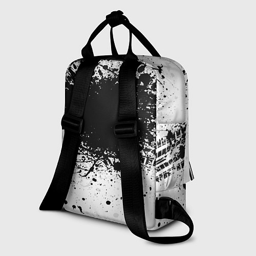 Женский рюкзак Honda: Black Spray / 3D-принт – фото 2