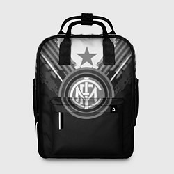 Рюкзак женский FC Inter: Black Style, цвет: 3D-принт