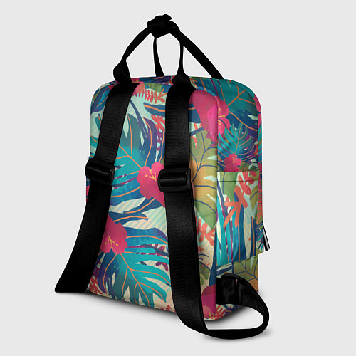 Женский рюкзак Тропический мотив / 3D-принт – фото 2