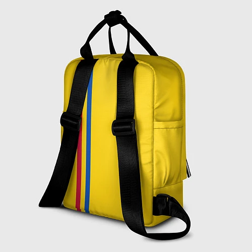 Женский рюкзак Молдавия: лента с гербом / 3D-принт – фото 2