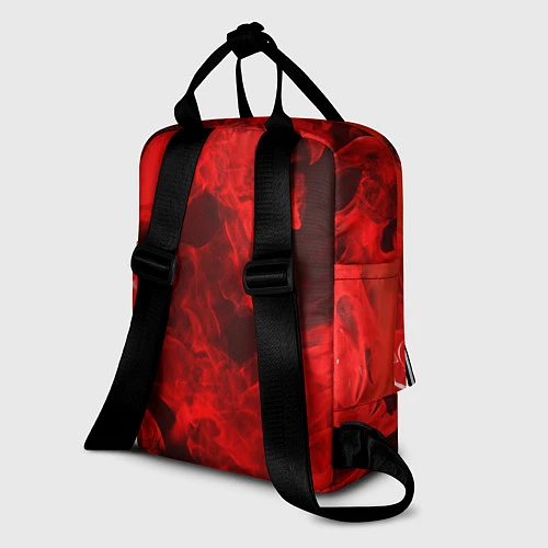 Женский рюкзак Red Snake / 3D-принт – фото 2