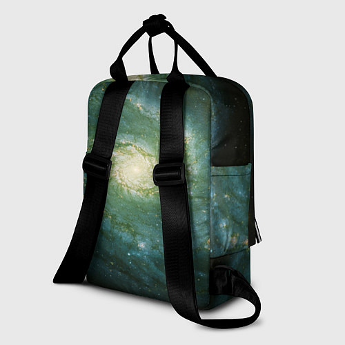 Женский рюкзак Галактический мир / 3D-принт – фото 2
