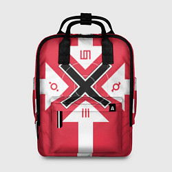 Рюкзак женский 30 STM Symbols, цвет: 3D-принт