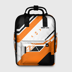 Рюкзак женский R6S: Asimov Orange Style, цвет: 3D-принт