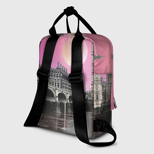 Женский рюкзак Закат в Великобритании / 3D-принт – фото 2