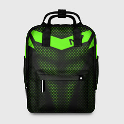 Рюкзак женский N7: Green Armor, цвет: 3D-принт