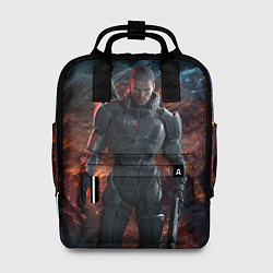 Рюкзак женский Mass Effect: Soldier, цвет: 3D-принт