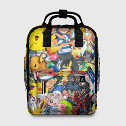 Рюкзак женский Pokemon Bombing, цвет: 3D-принт
