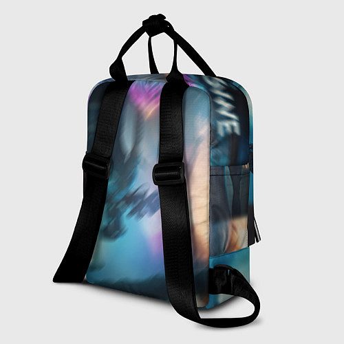 Женский рюкзак WARFRAME FORTUNA / 3D-принт – фото 2