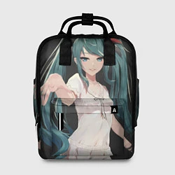 Рюкзак женский Hatsune Miku, цвет: 3D-принт